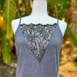 Sexy Gray and Black top